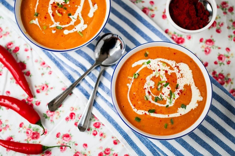 Chickpea and Lentil Soup Recipe