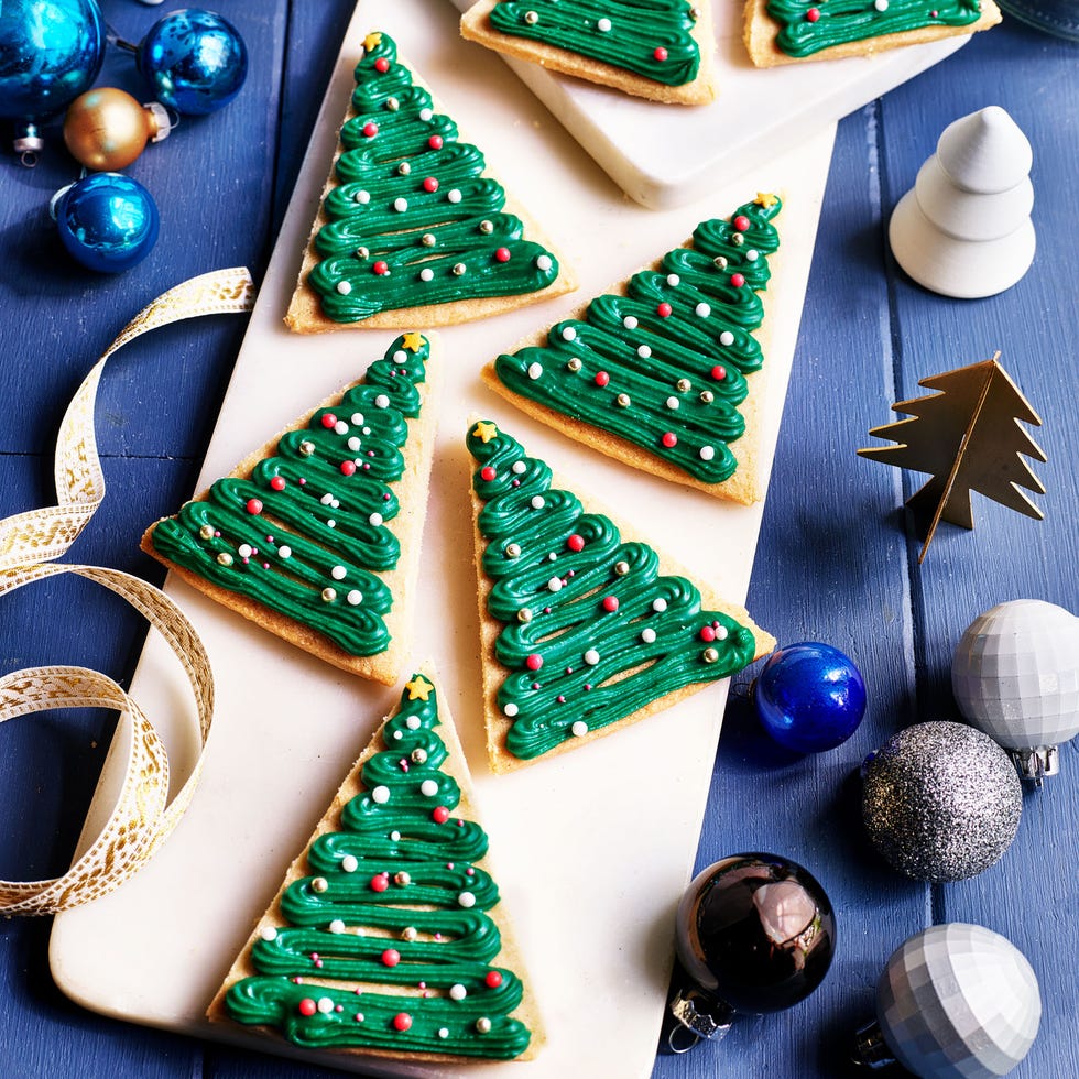 Christmas Tree Shortbread best homemade gifts