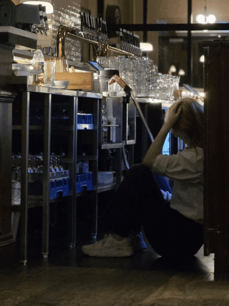 It's been a long day for my FOH