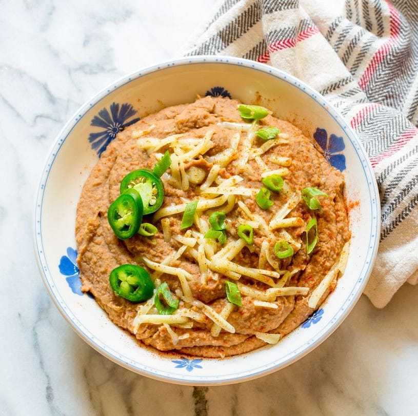 slow cooker appetizers bean dip