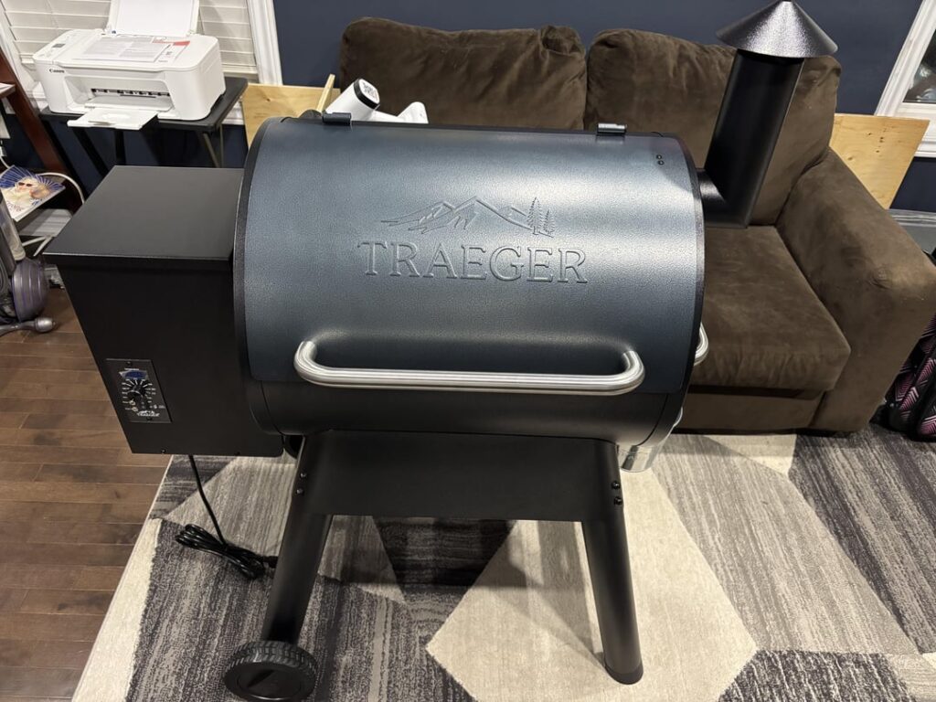 First smoker and brisket