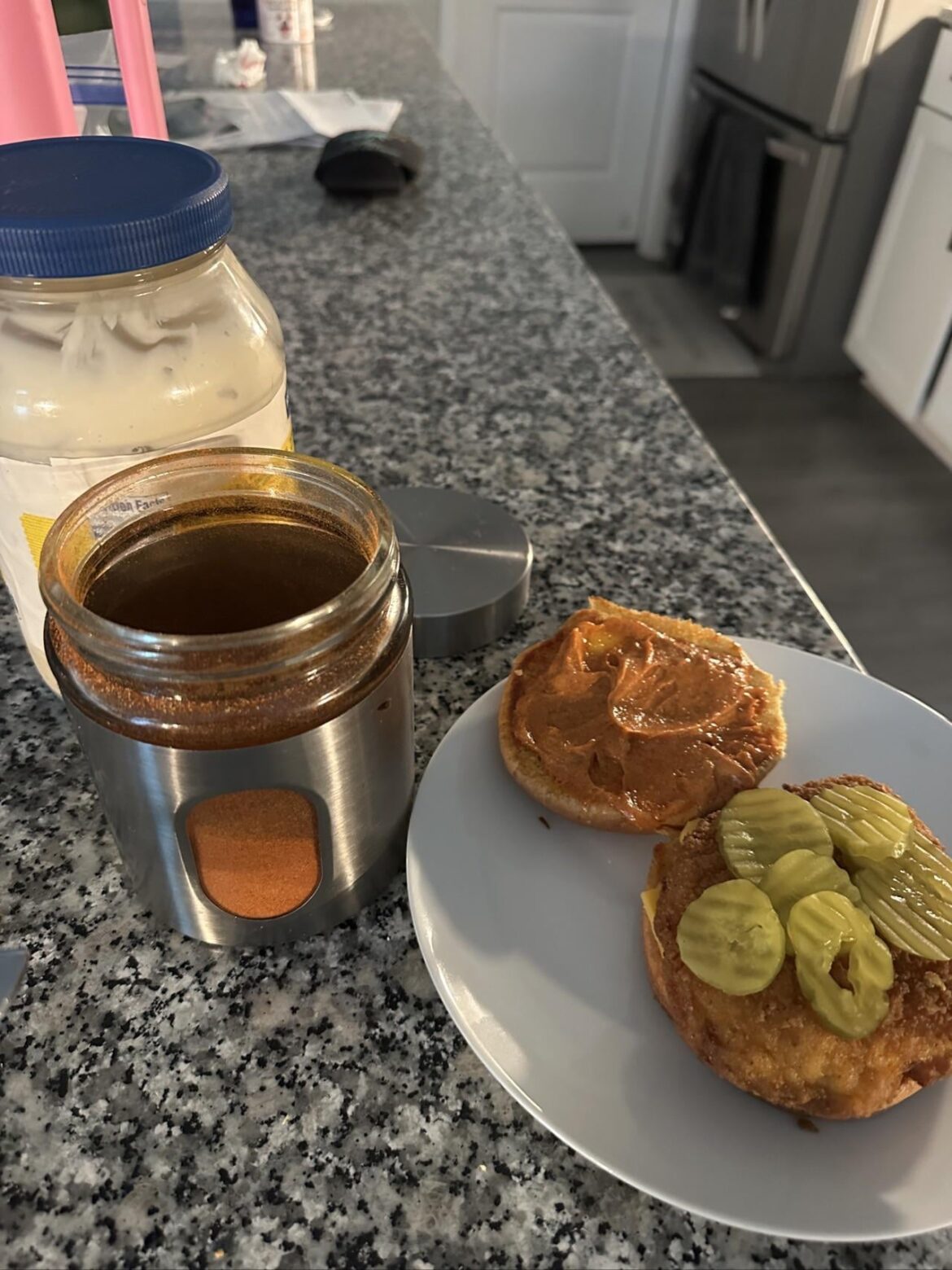 Wanted to eat pickles so I made this!