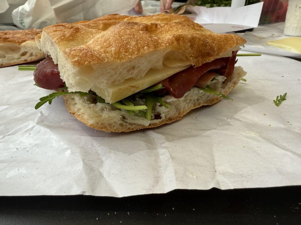 My wife and I recently vacationed in Italy, and this type of sandwich was everywhere
