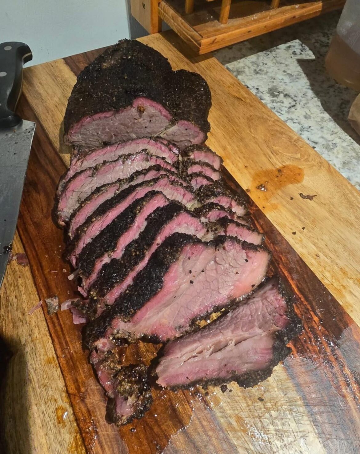 Smoked 4lbs Brisket