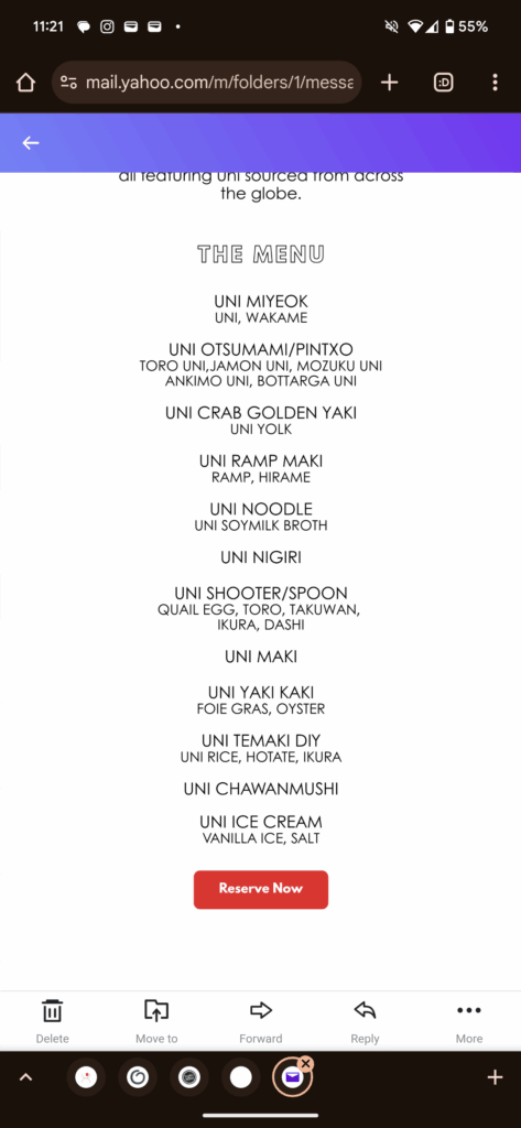 Upcoming all uni tasting menu. What you think?