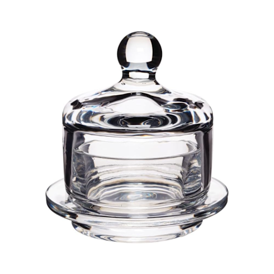 Artesà Glass Butter Dish from Amazon