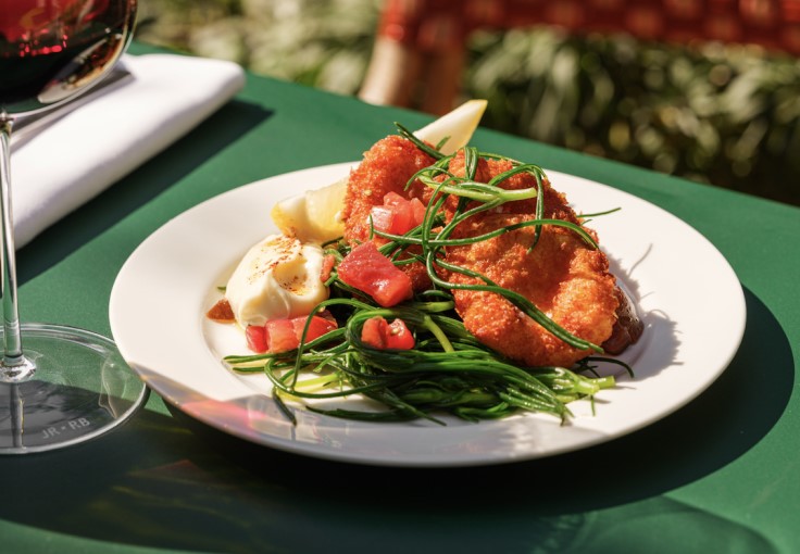 A suitably sun-dappled Mediterranean dish from Toklas. © Anton Rodriquez