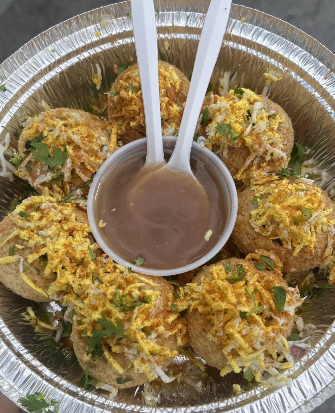 Bengali Fuchka at Tong Food Cart in Long Island City