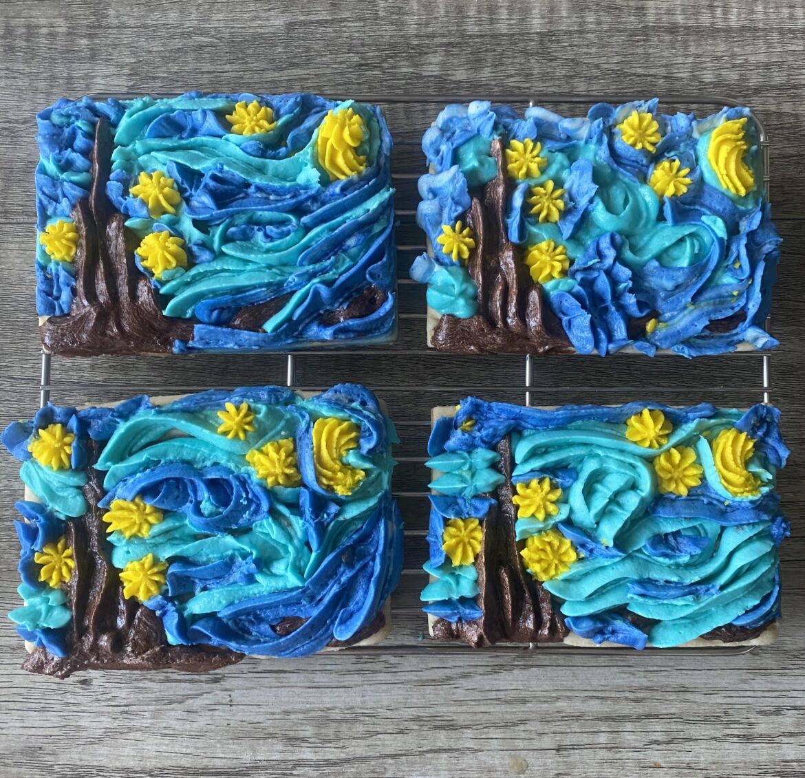 Mom is a Van Gogh fan. 🌠