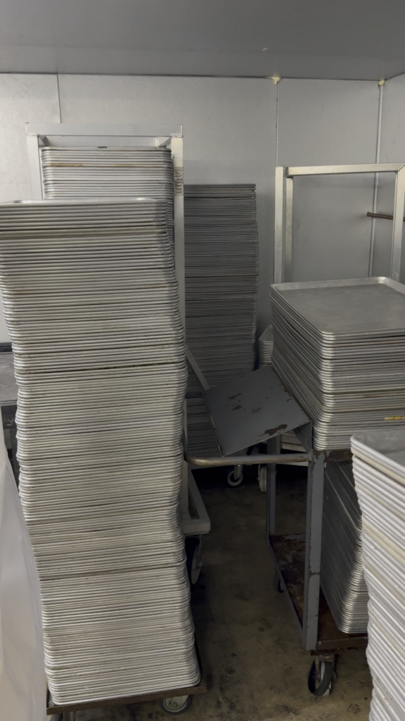 Can I get a chefs perspective on this? What's the most sheet pans you've used at once? I think I've used like 25 lol