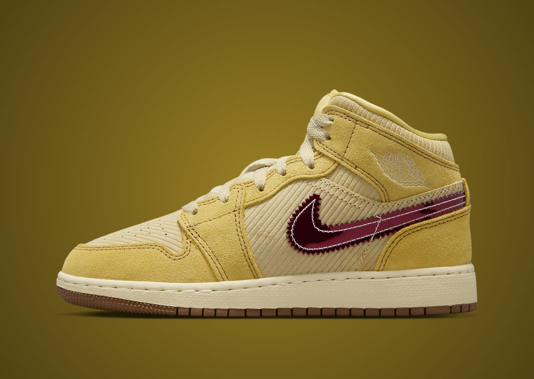 Air Jordan 1 Mid French Fries (GS)