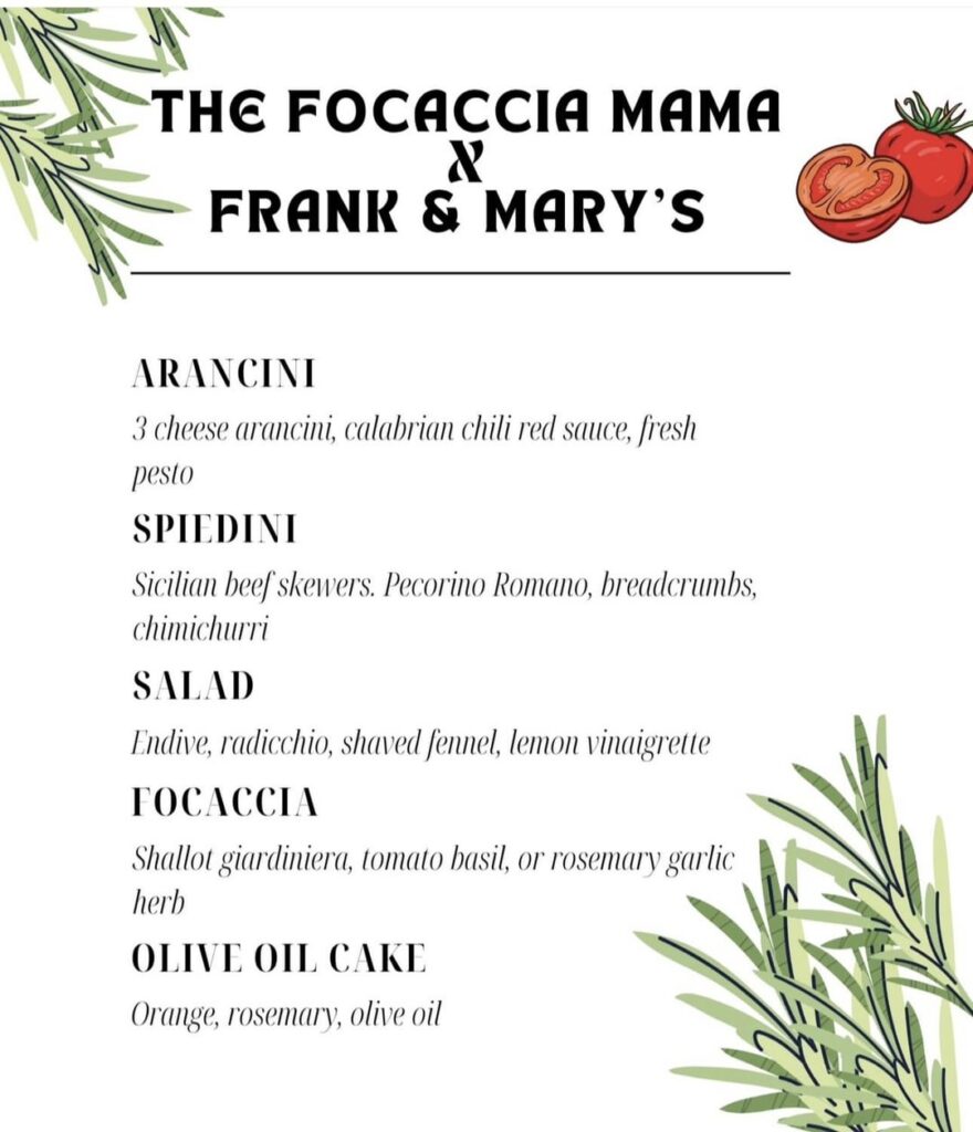 Monday Night Foodball on April 7th at Frank and Mary's Tavern