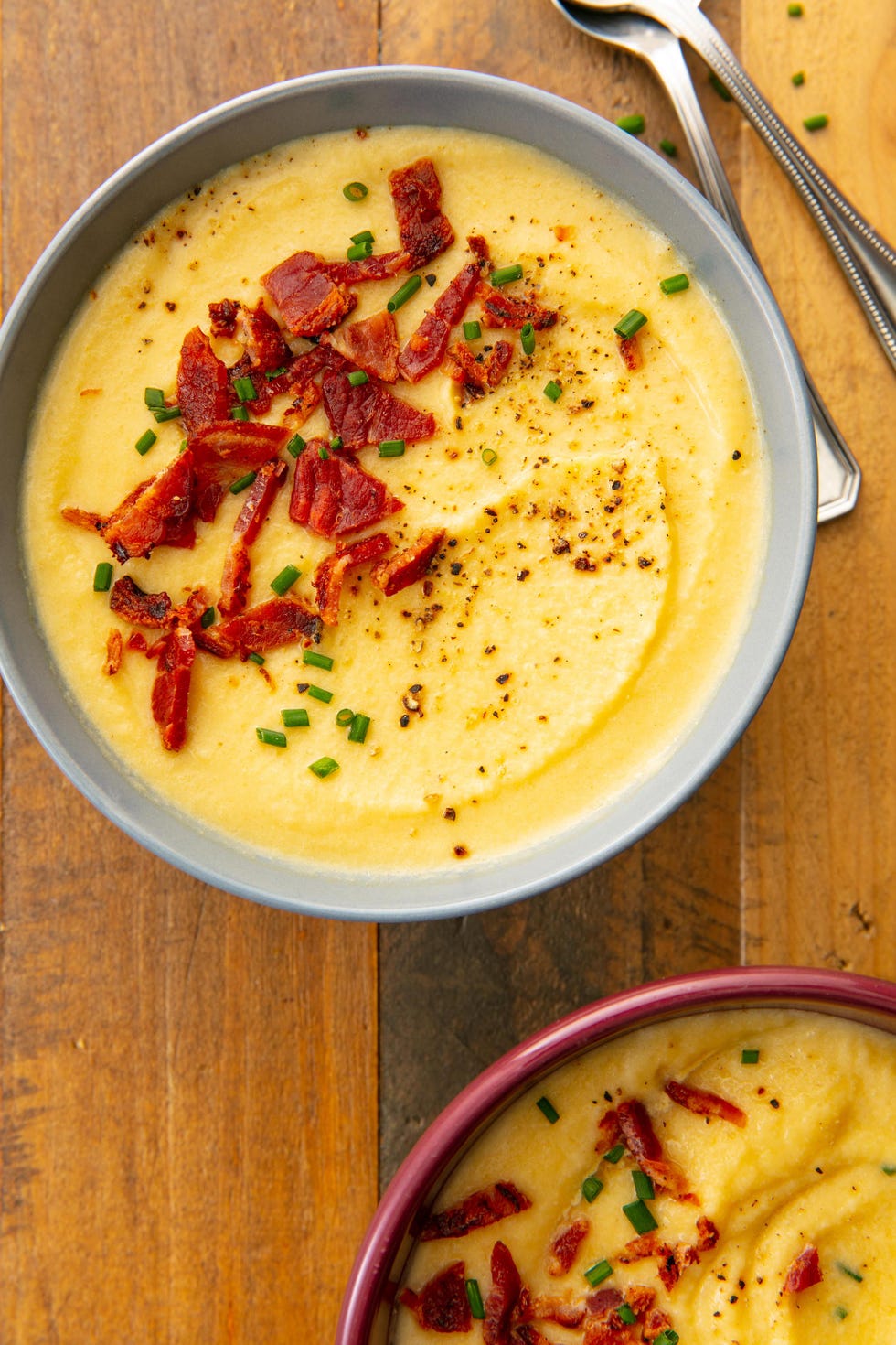 cauliflower leek soup vertical