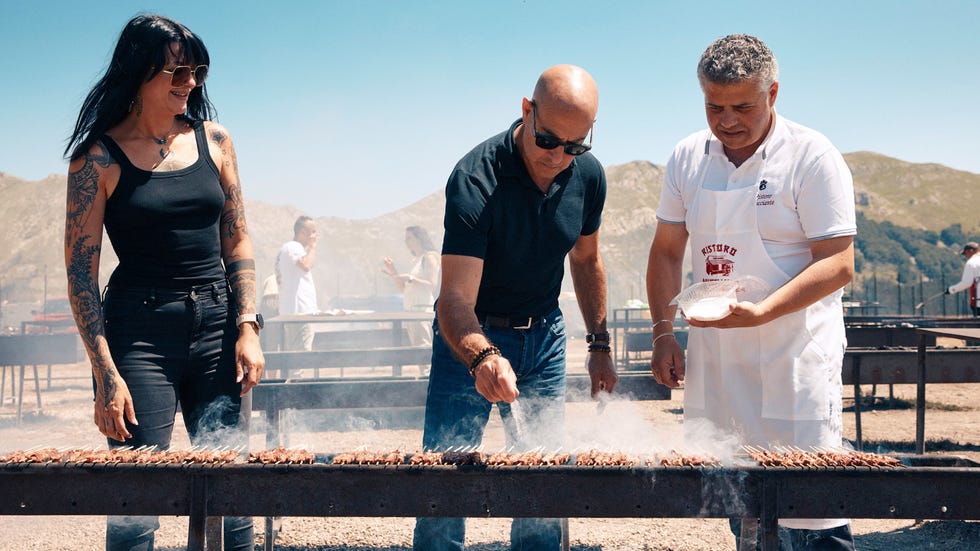 Stanley Tucci in National Geographic's "Tucci in Italy"