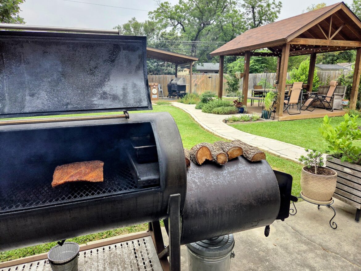 Day off, so beef ribs for dinner