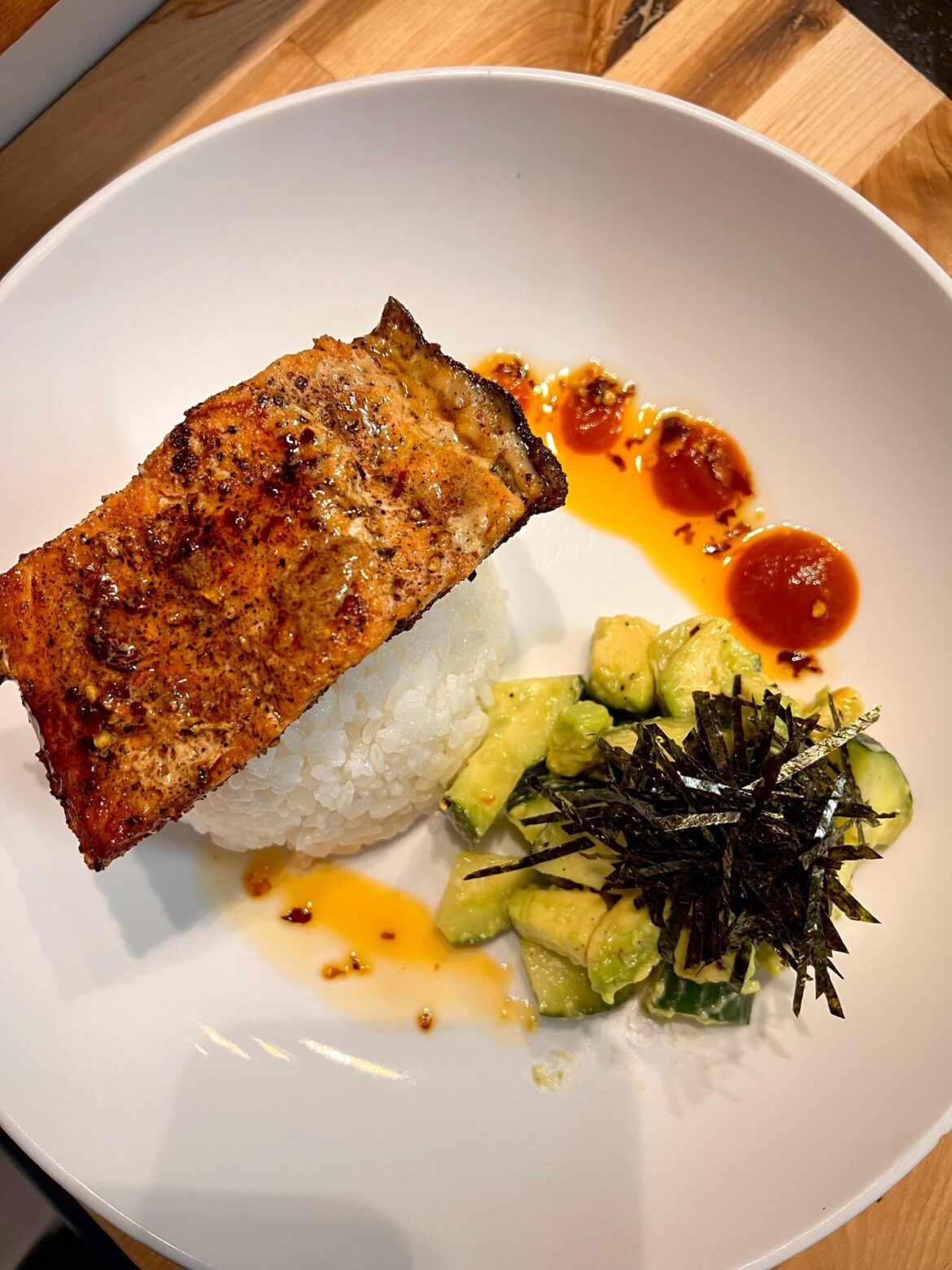 Deconstructed sushi bowl?