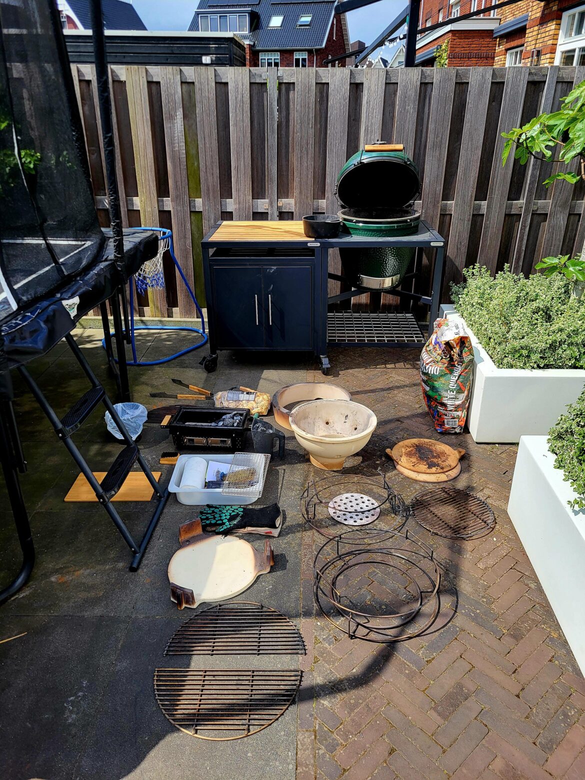 Cleaning and prepping the Egg