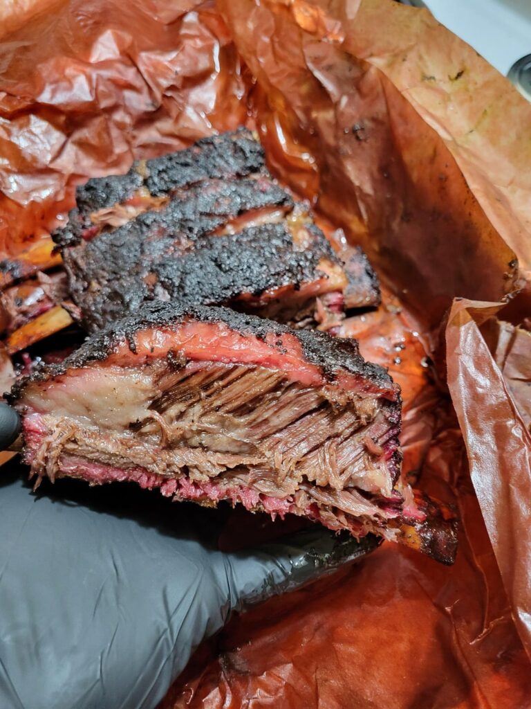 Beef short ribs @250*/post oak Sunday Funday😎😶‍🌫️