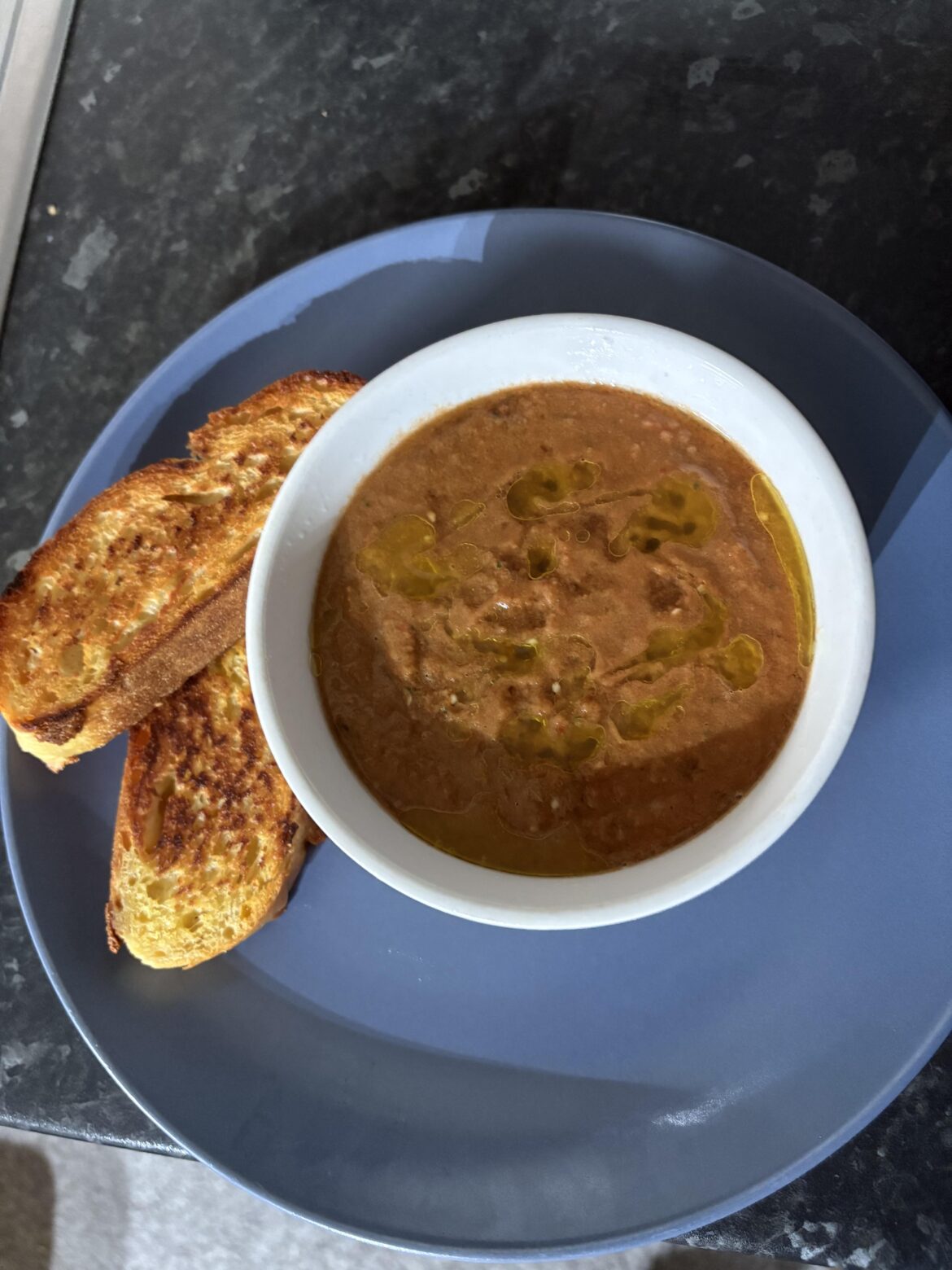 If only they taught us in basic training Gazpacho was supposed to be cold