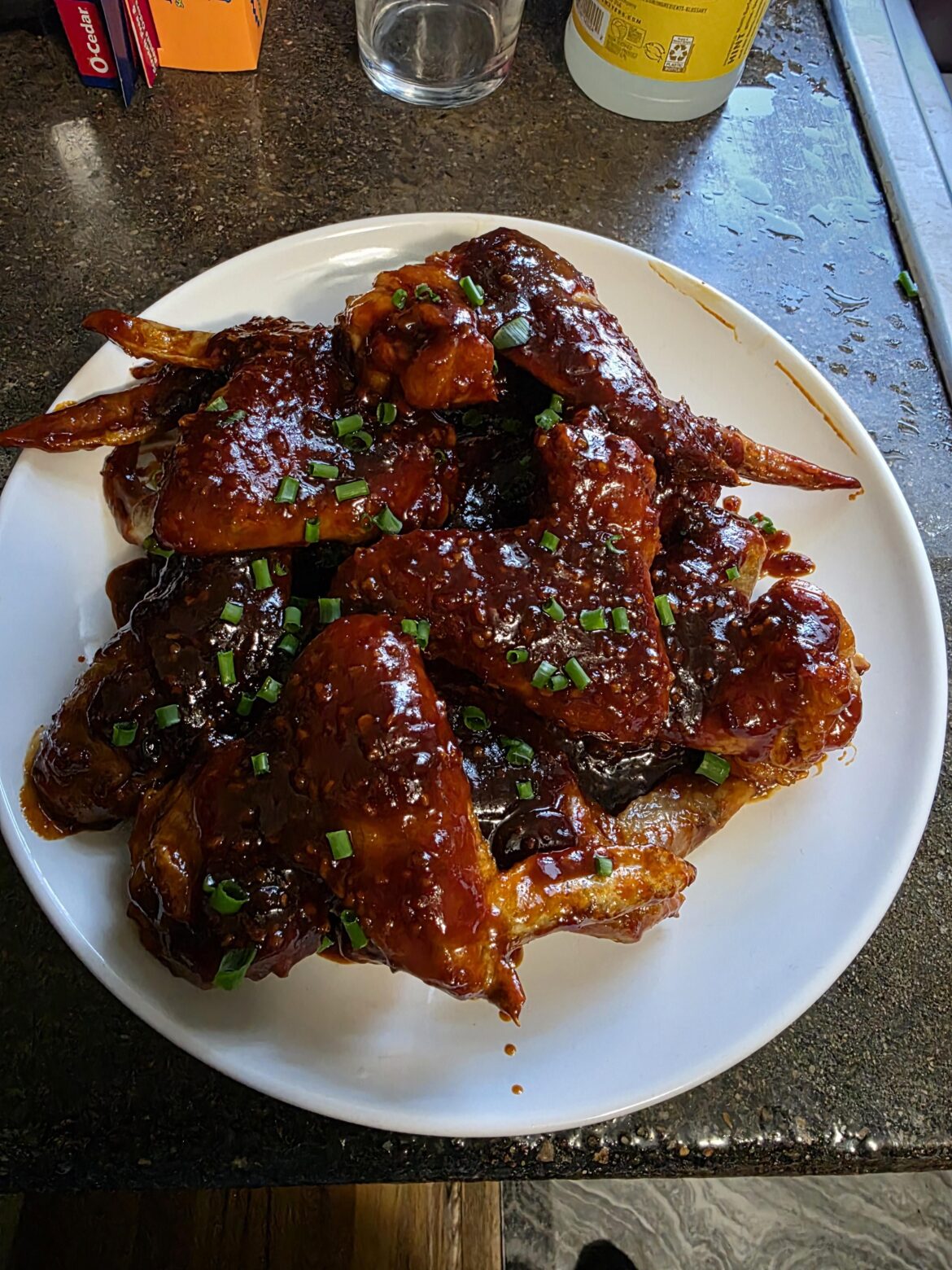 Asian sticky sweet and spicy wings