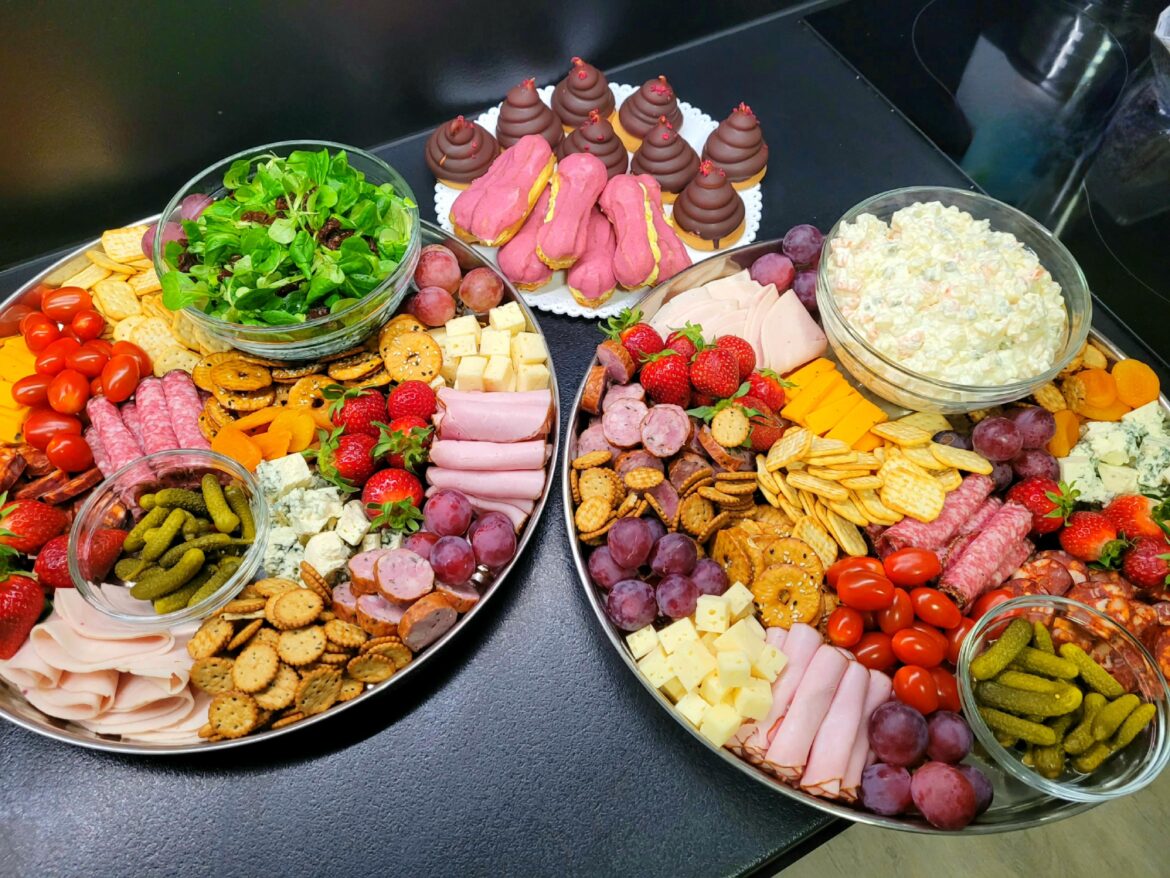 For husband's birthday at work