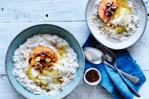 A half-cup serve of oats a day significantly boosts your intake of beta-glucan.