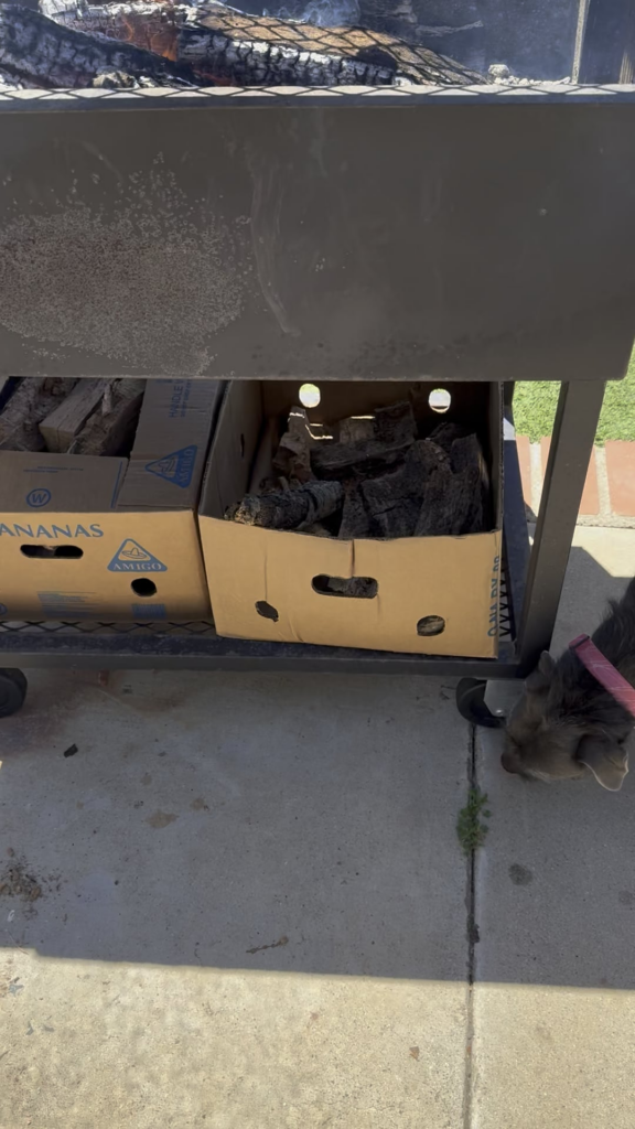 Starting the day right with oak pit and tritip