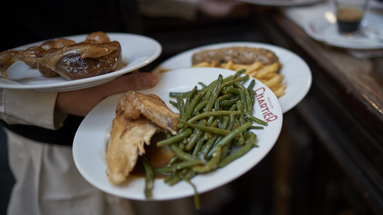 Bouillon Chartier dishes