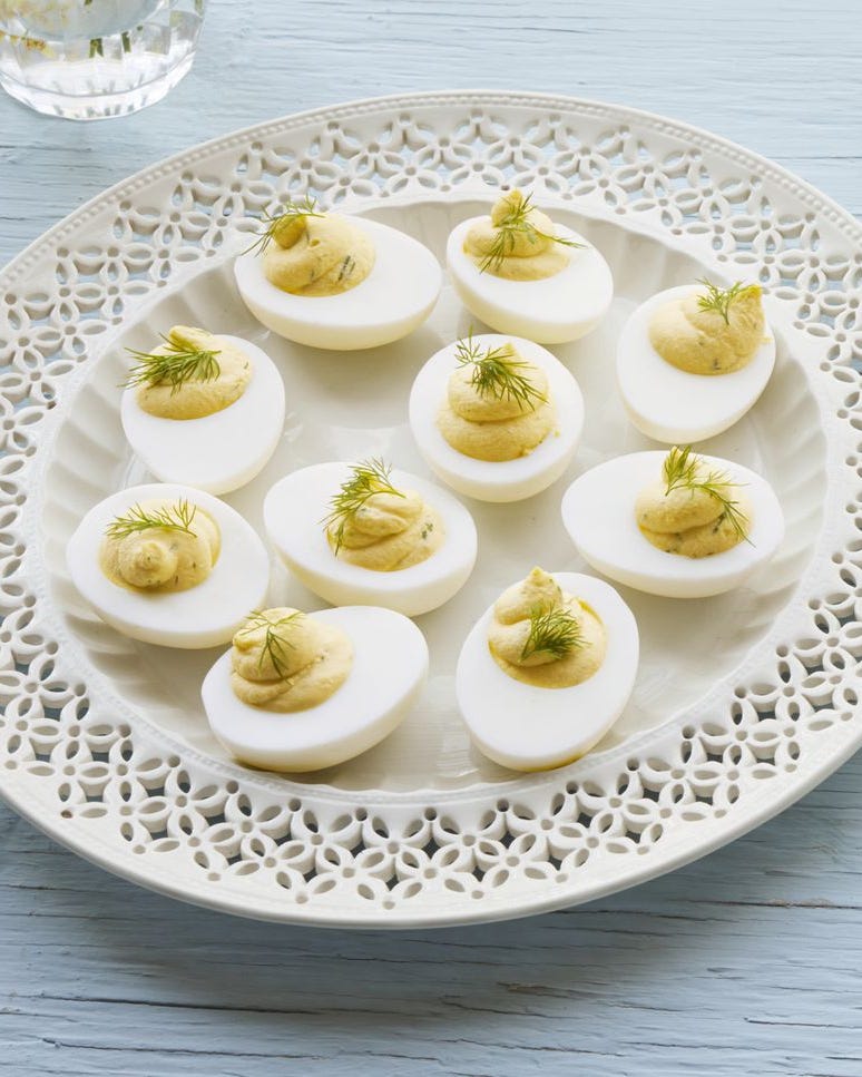 egg recipes whipped deviled eggs with dill