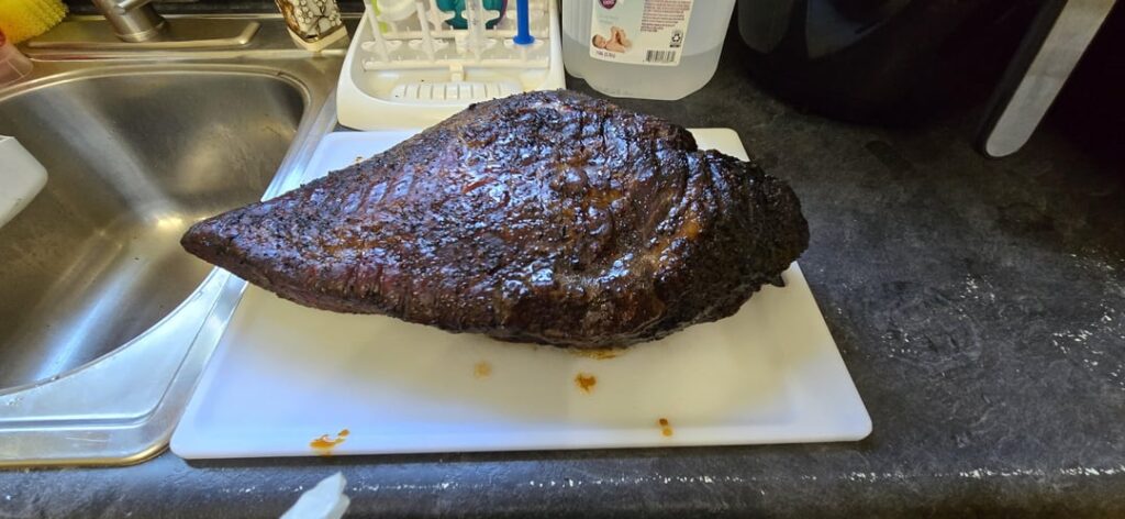 First brisket ever. How'd I do?