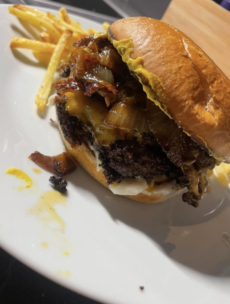 My own take on a double cheesburger