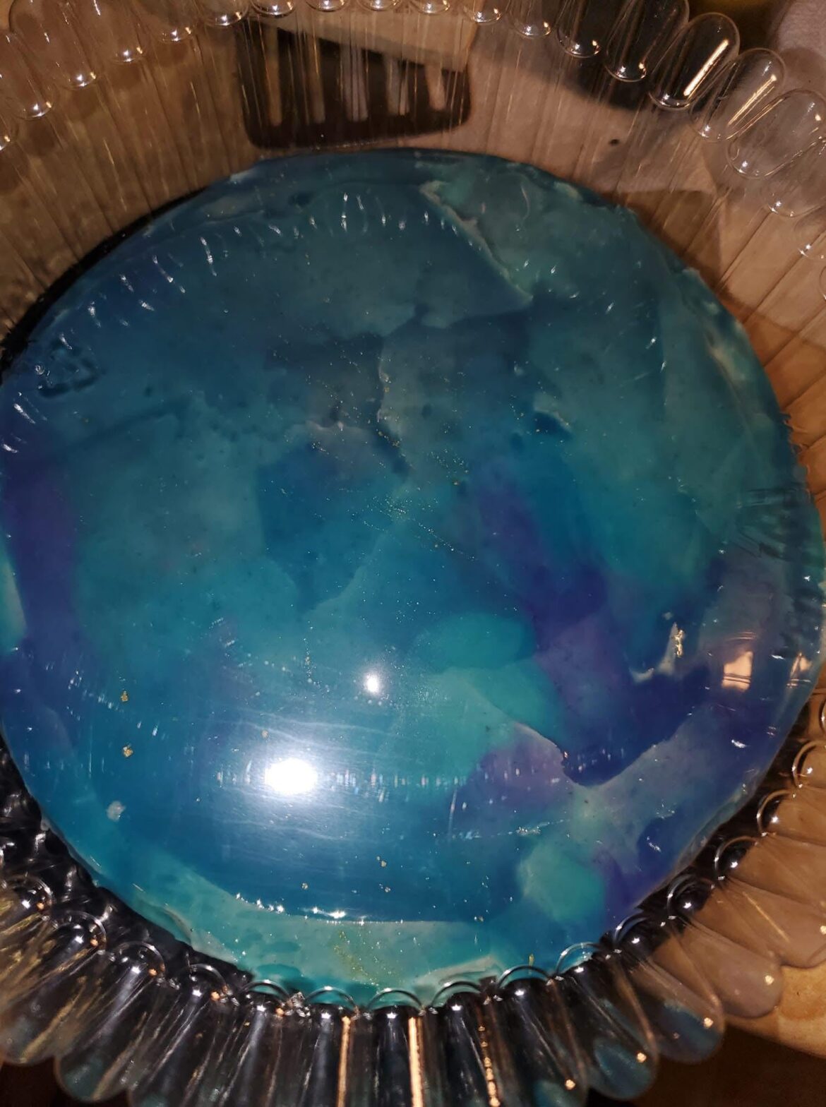 My first Galaxy Cake