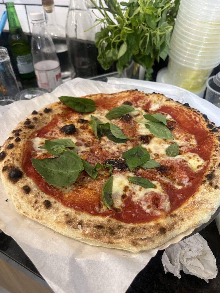 Did a pop up pizza day at a coffee place