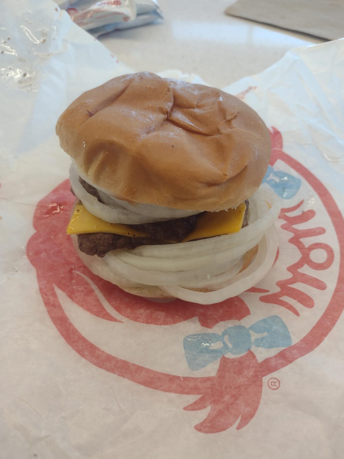 Asked for "extra onions" and got this.