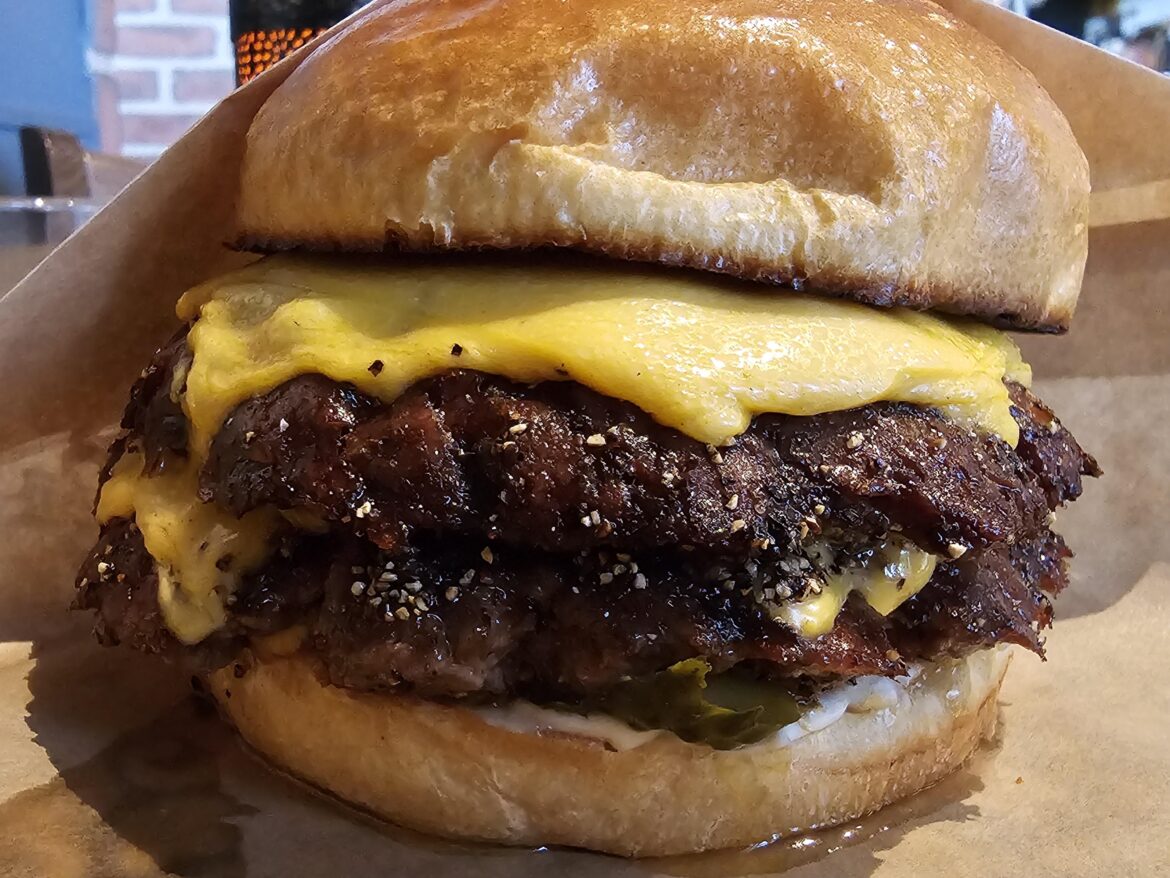 This double cheeseburger is ranked amongst the best in Sweden.