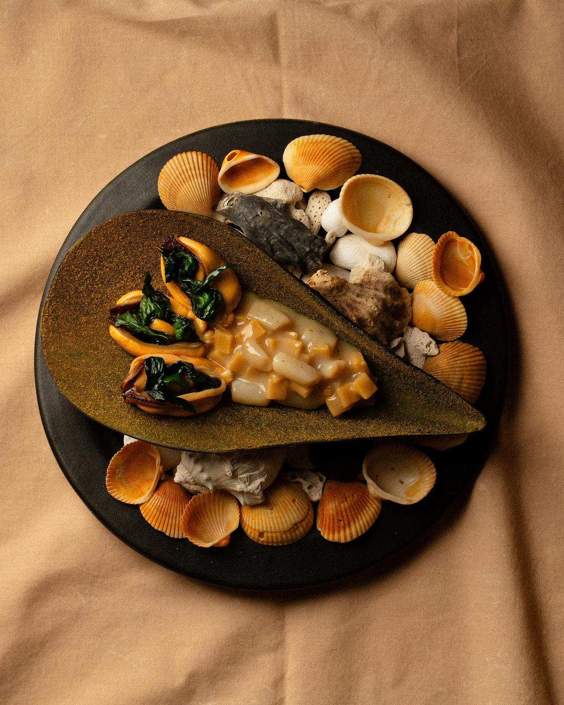 eqpicks28 - [SOMMA] SOLTERRA - MUSSELS - RAZOR CLAMS - WILD GARLIC - KOJI - QUADRETTI (2ND COURSE)

Source and copyright: Somma