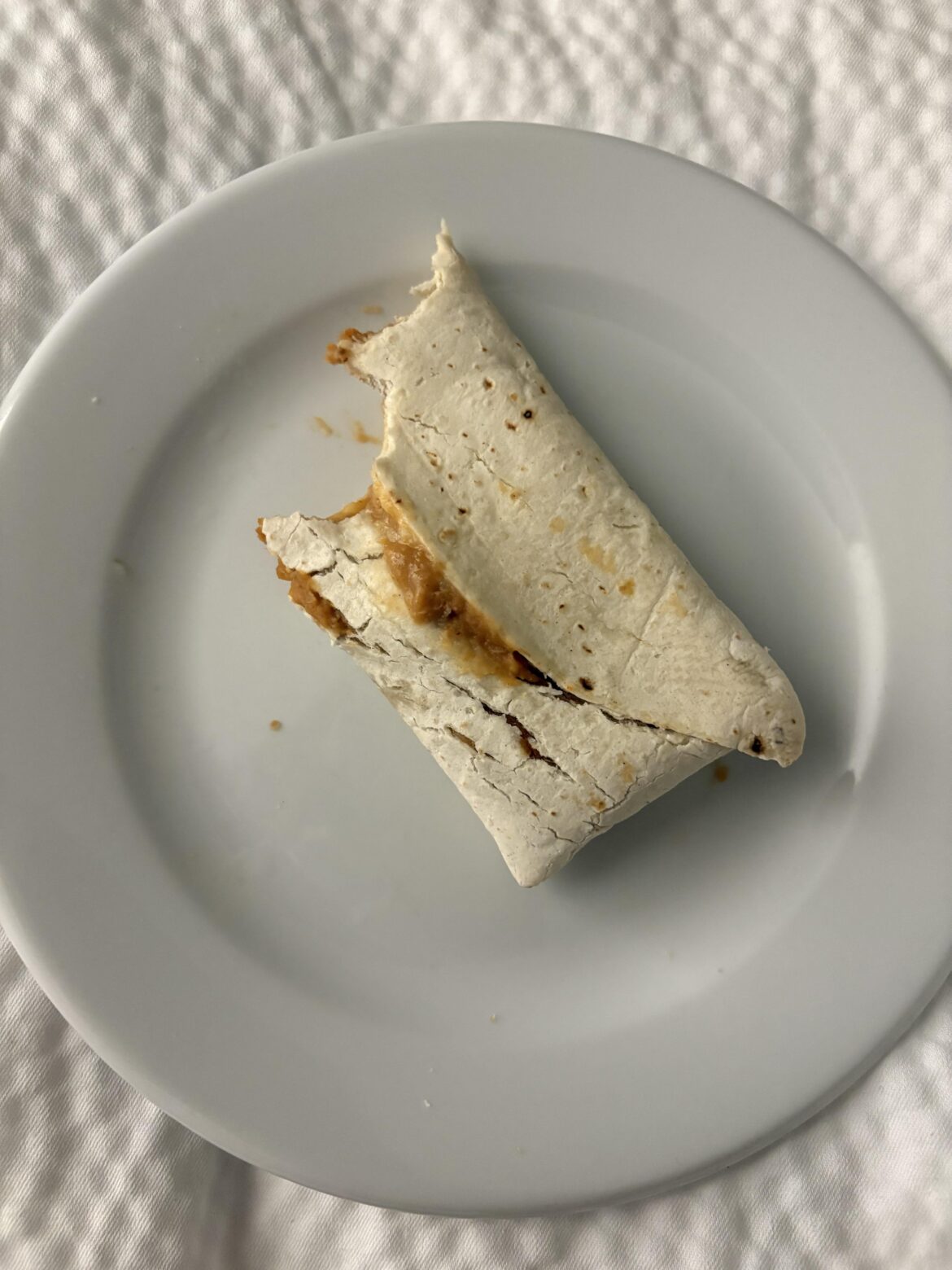 I have never. Ever. Had a frozen burrito before. This is the most disgusting degrading thing I have ever put my mouth on.