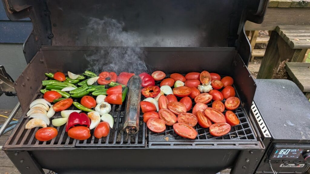 Big batch of smoked salsa Big batch of smoked salsa