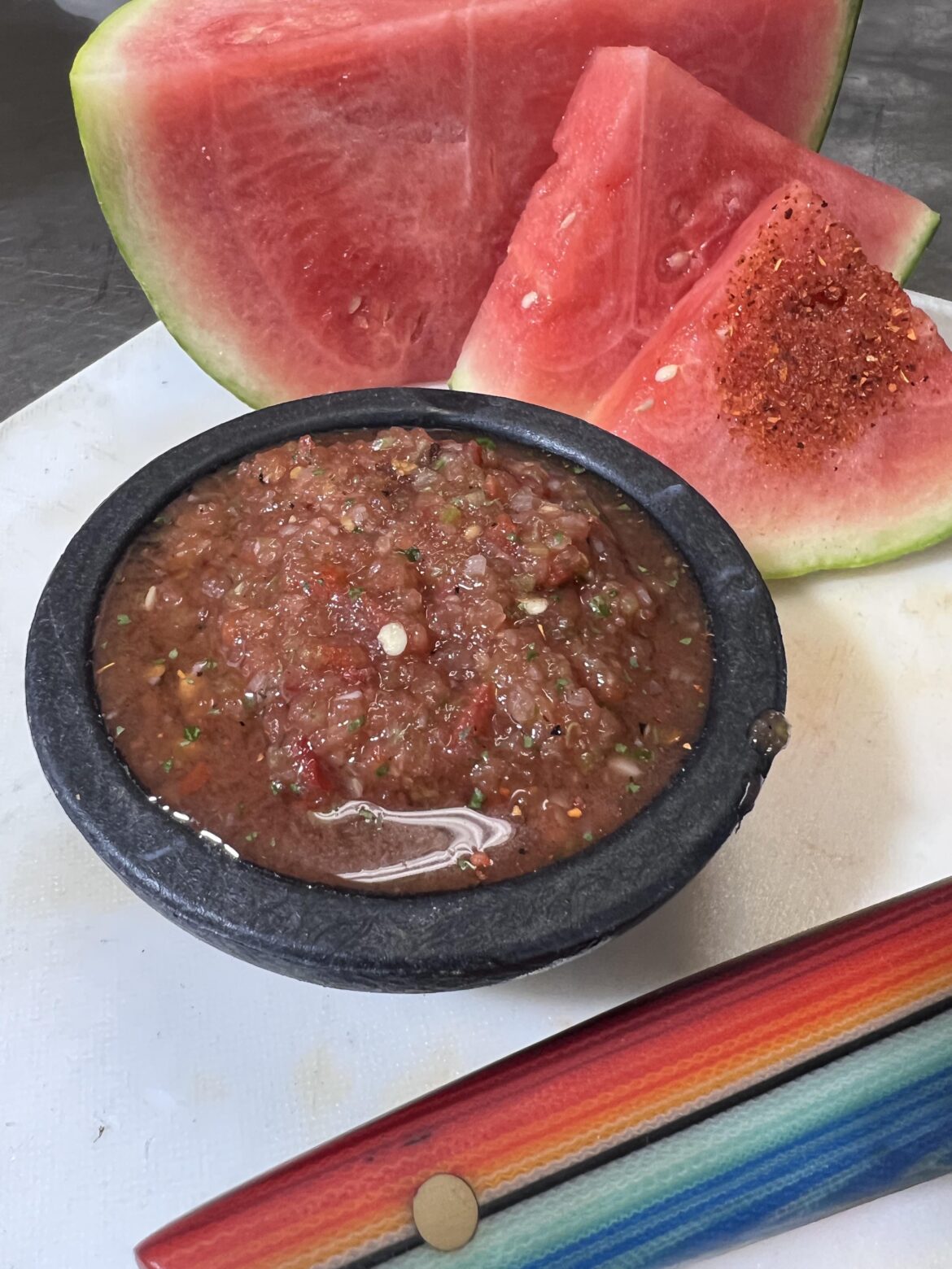 Grilled Watermelon Salsa Grilled Watermelon Salsa