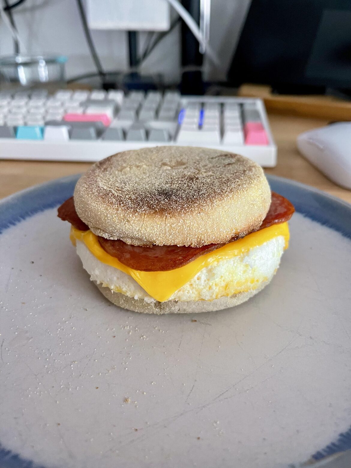 The humble spam and egg mac muffin