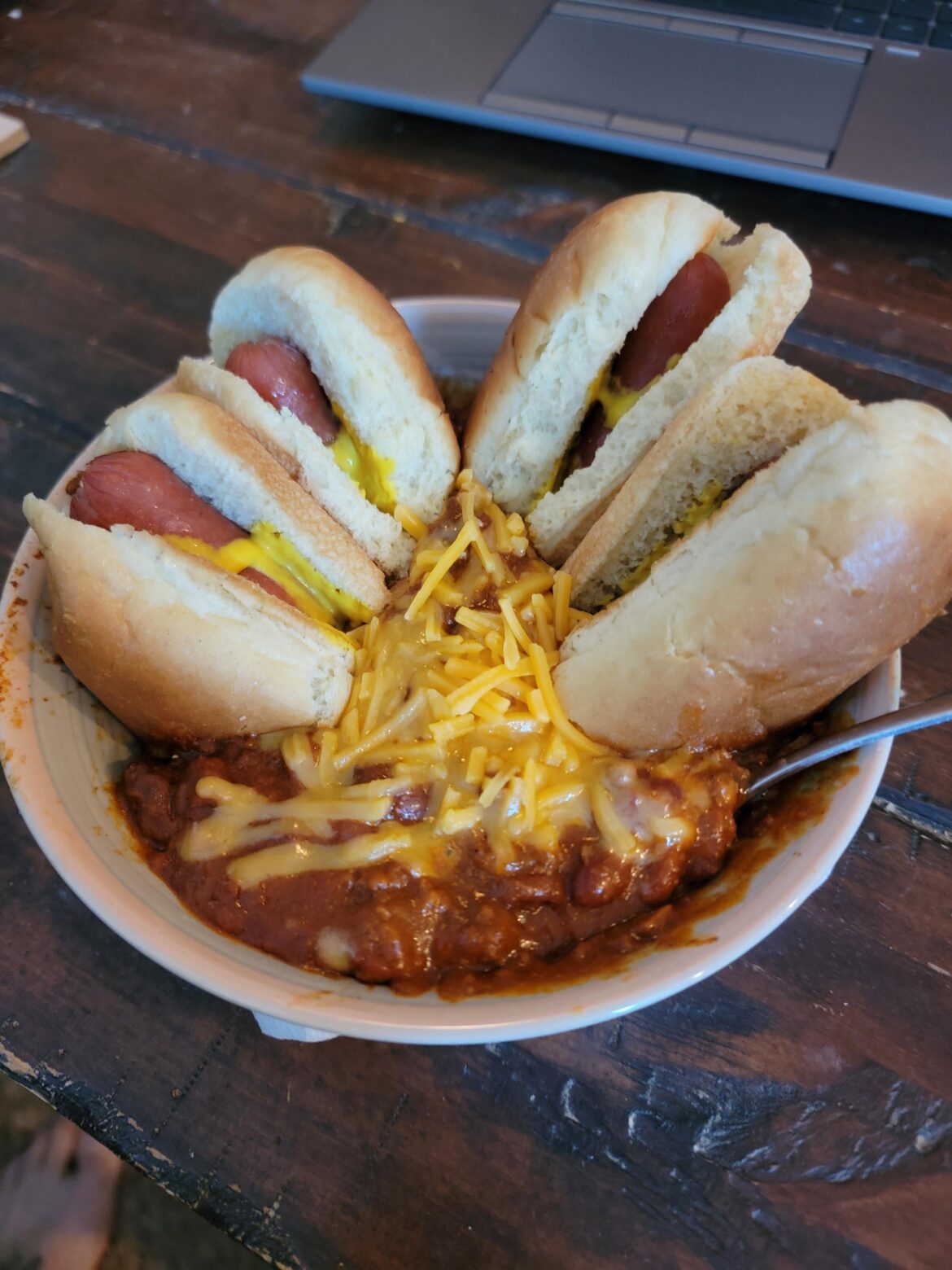 I had a hotdog bowl earlier today. Yes, I did.