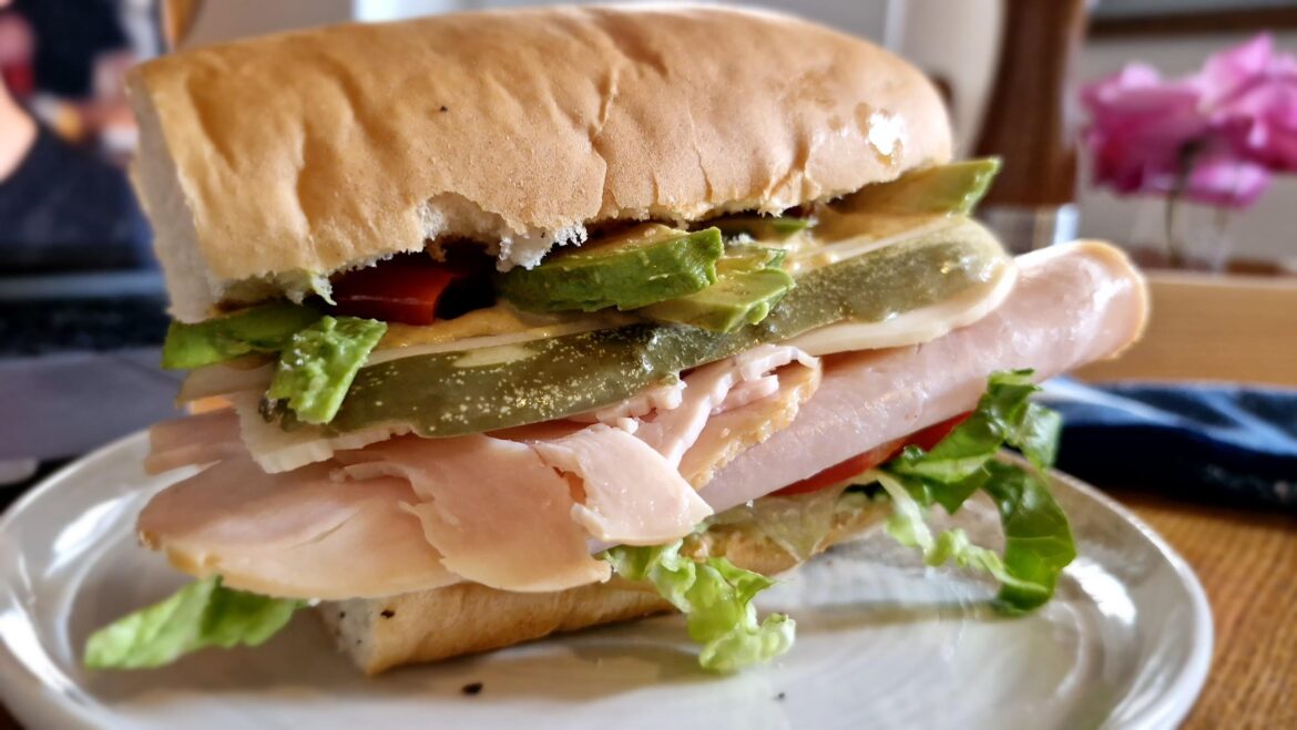 I was having a bad day, so my wife swung by the store for sandwich fixings.