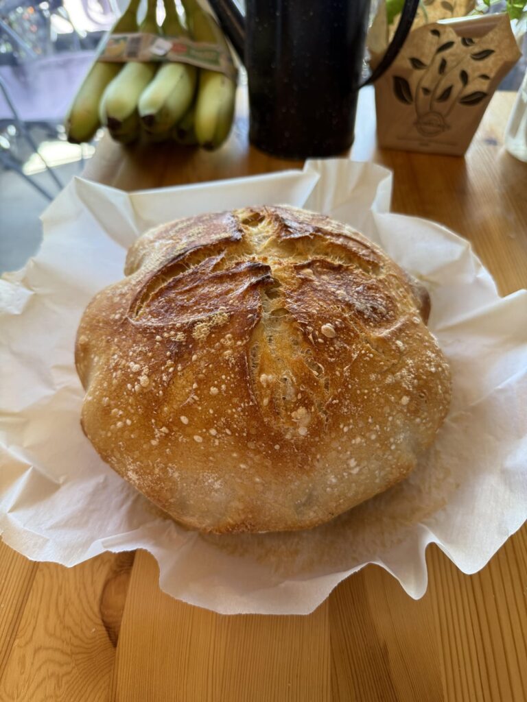 Second sourdough loaf ever - what do we think?!