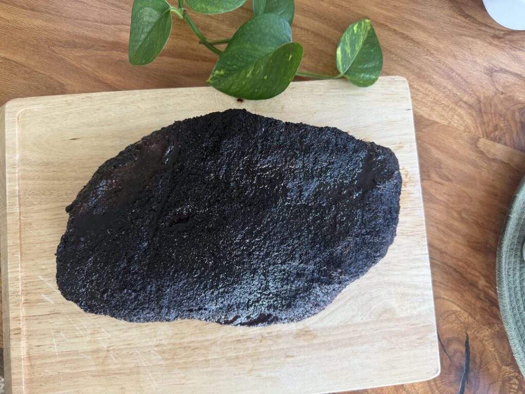 I humbly submit my first brisket to the council for review