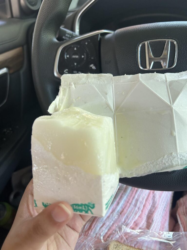 My 8yo’s favorite snack during 80 degree f weather.