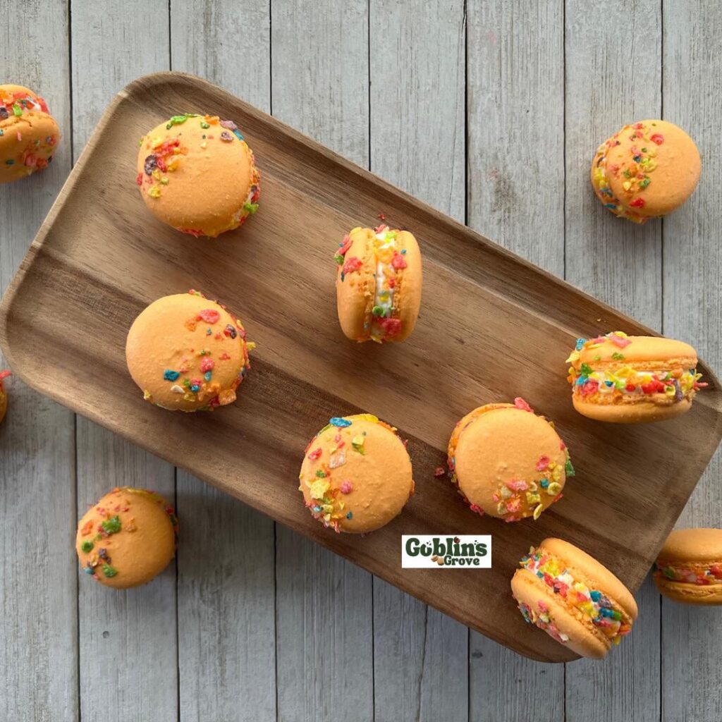 Fruity Pebbles Macarons!