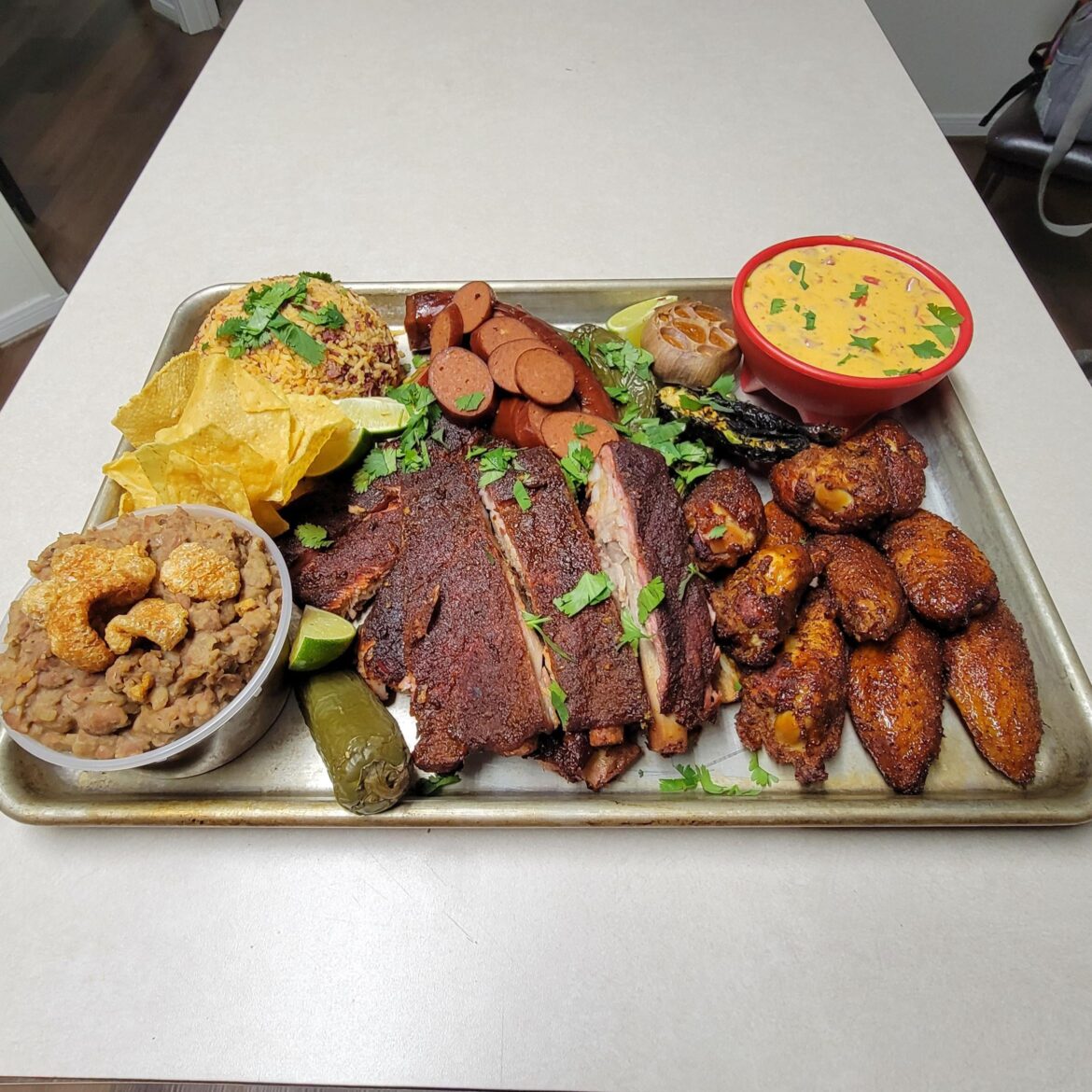 Made My Own BBQ Platter