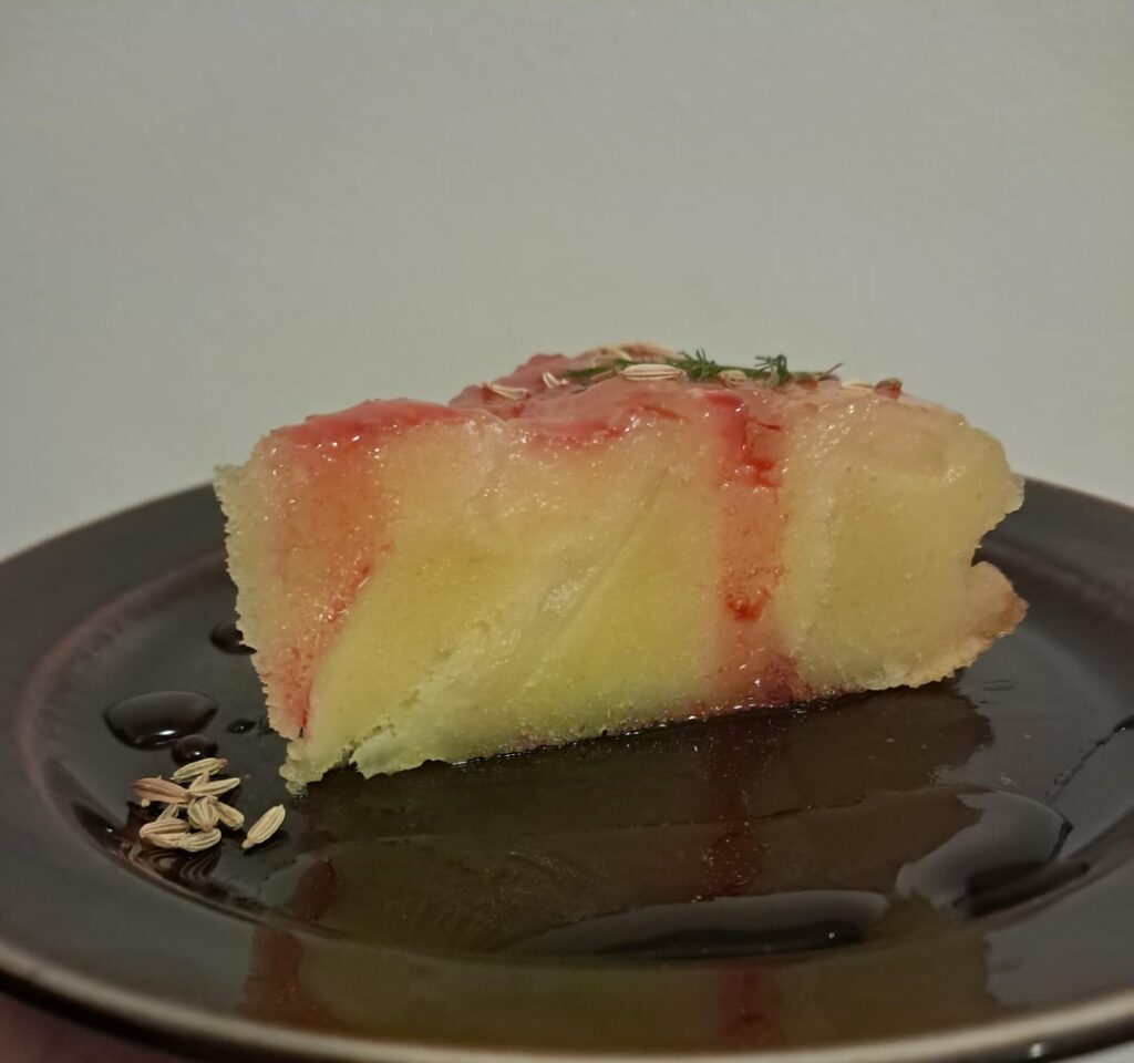 I didn't have anything to eat so i made fennel cake!