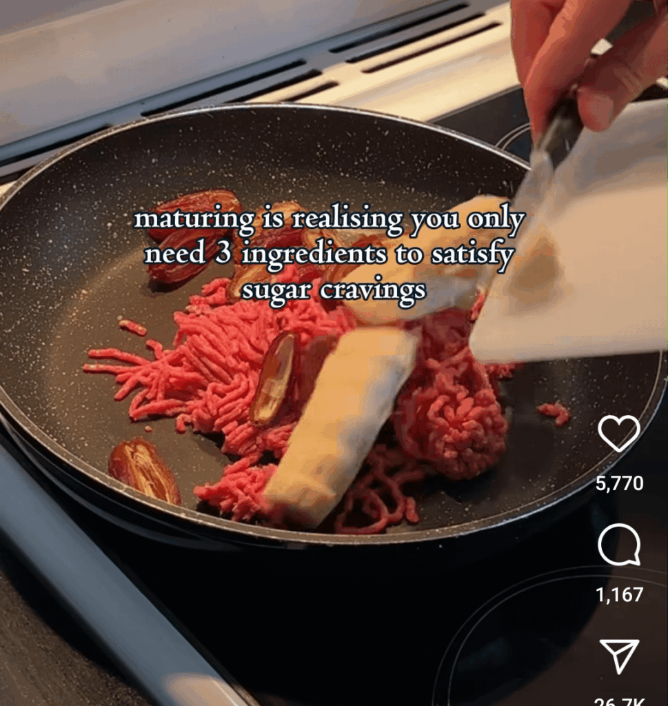 Ground beef, dates, and bananas! Who knew