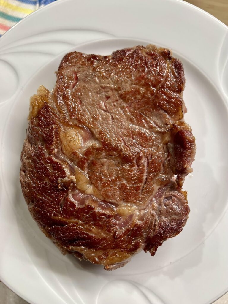 Ribeye 2hrs @ 55c